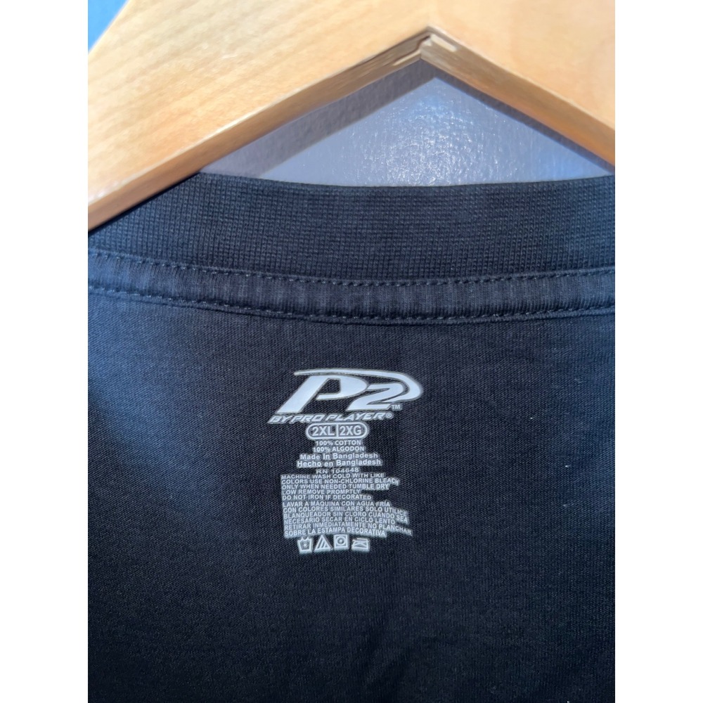 Pro Player Purdue Boilermakers NCAA Graphic T-Shirt Black Mens 2XL Distressed - Picture 5 of 5